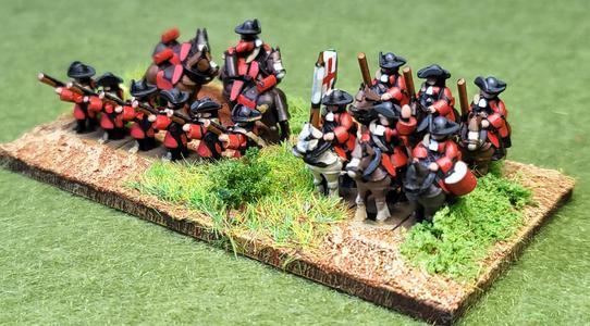 6mm late 17thCentury dragoons