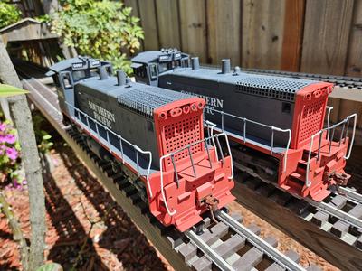 1:29 scale SP Configuration Motorized OpenRailway EMD SW 1500 G Scale Locomotive