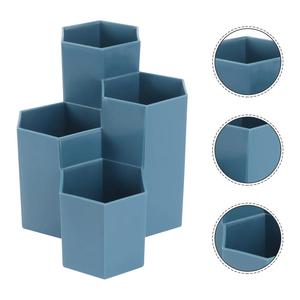Hexagon Desk Organizer Pen Holder