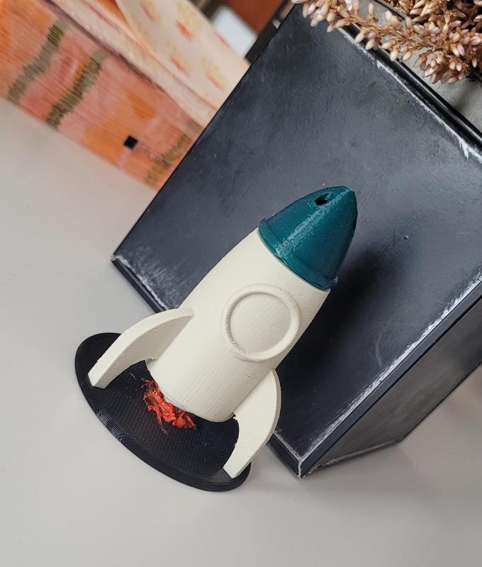 Multicolor Rocket (Salt Shaker)