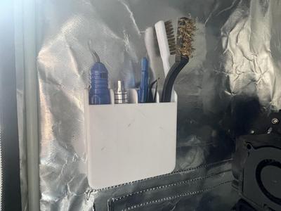 Tools pocket for 3d printer - Bolsillo de herramientas para impresora 3d