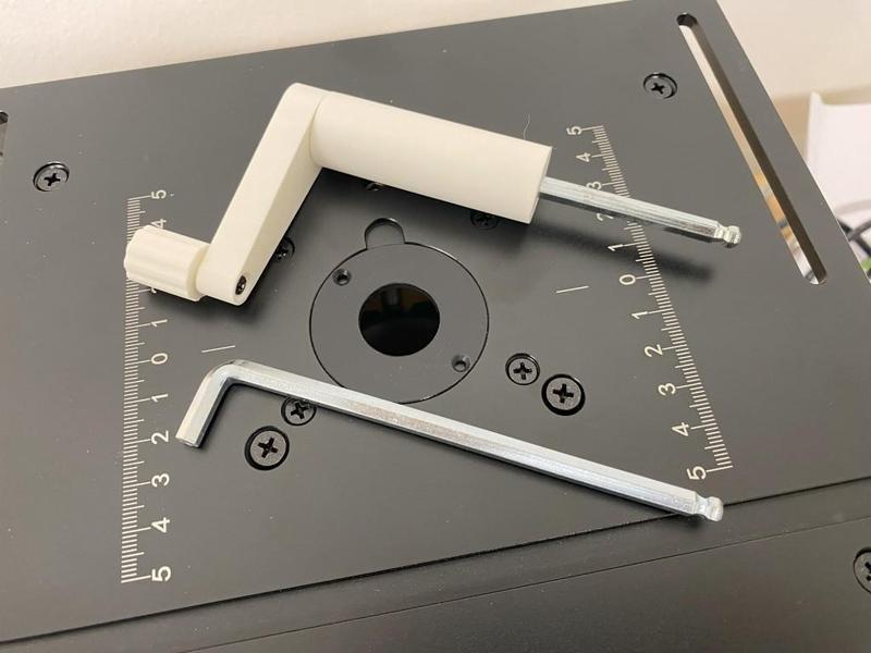 crank for 5mm hex key wrench