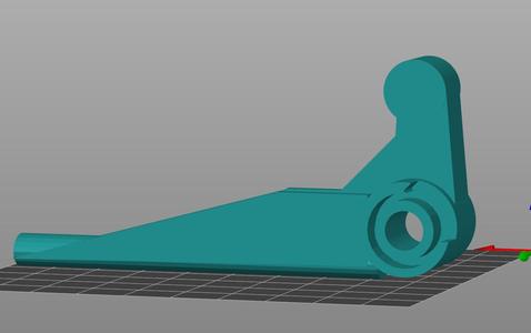 Edge trimmer throttle