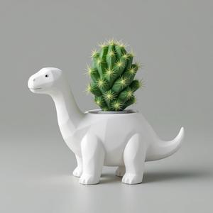 Dino-Shaped Flower Pot – Great Gift Idea