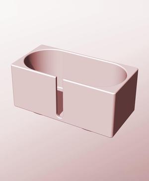 CX68-65-SB Stackable slotted bin box module for creative decor