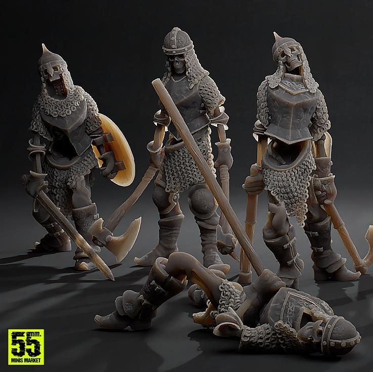 11 Skeleton Warriors