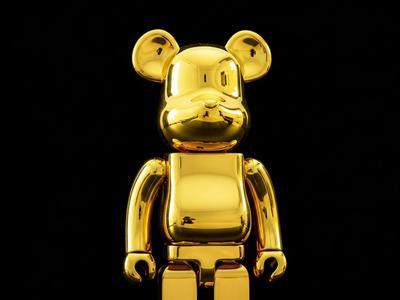 Bear Brick - Gold