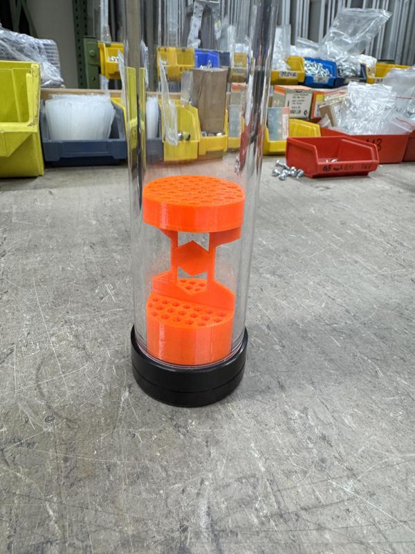 Anti-Vortex Air Separator/Filter for Water Cooling