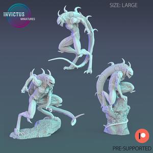 Cosmic Beast Set / Space Creature / War Infantry / Cyberpunk Warrior / Invasion Army / Sci-Fi Attack Encounter