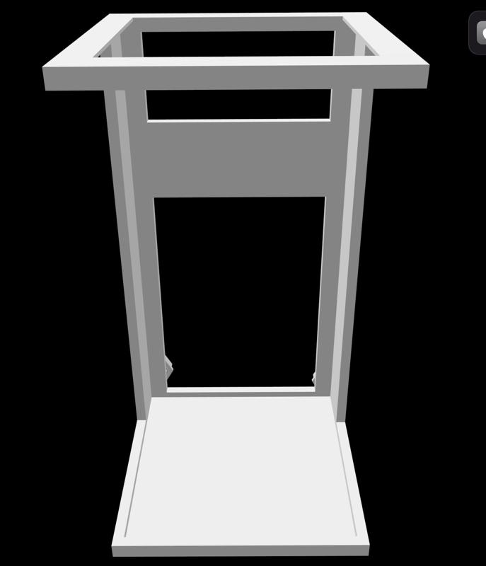 Secure Xbox X Holder For HSW / Honeycomb Storage Wall