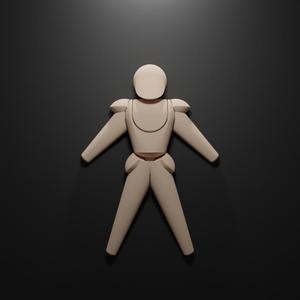 Small Articulated Doll