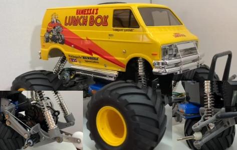 TAMIYA   LUNCH BOX LINK SUSPENSION SYSTEM UPGRADES