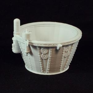 Steampunk Flower Pot