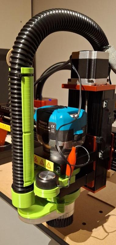 TTC 450 pro - 500W wood router - vacuum adaptator