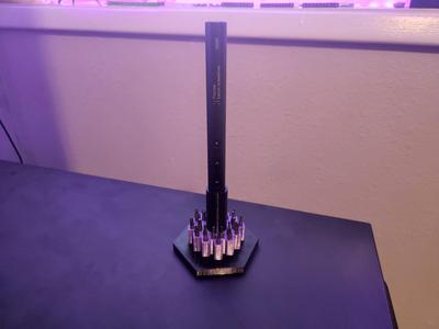 AMIR Electric Screwdriver Stand with Precision Bit Holder