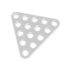 Plate TRI CRNR BU05x00.25 - SPN-PLT-0016