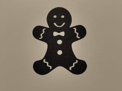 Gingerbread man wall art