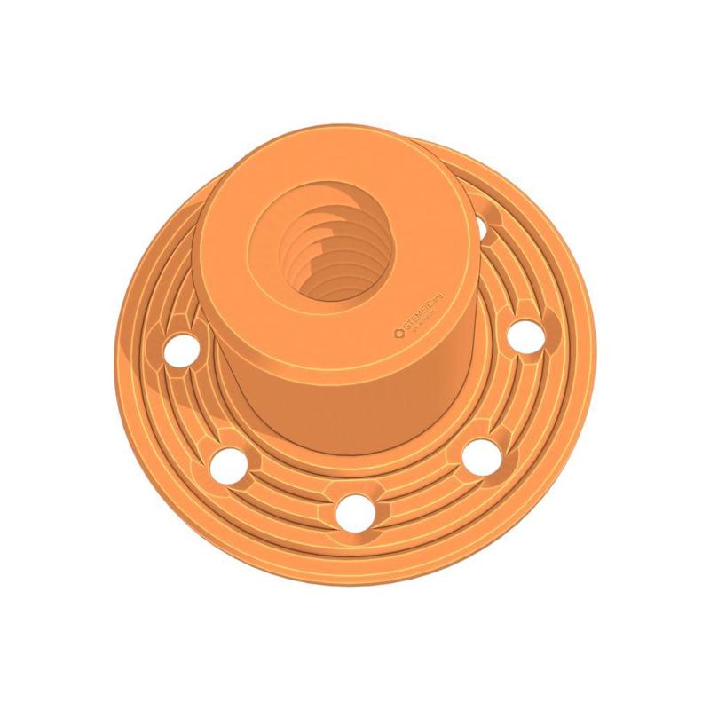 Nut RH ADHM FLN BU02.00x00.125x01.00 - SPN-NUT-0103