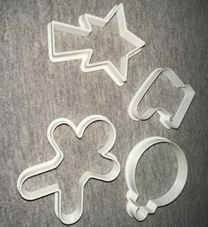 Christmas cookie cutters