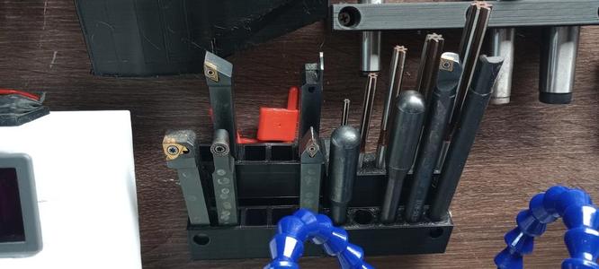 12mm Wall Angled Mount Tool Holder 