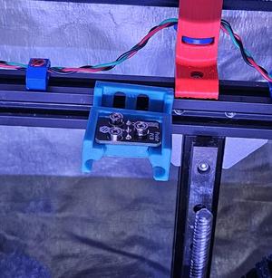 REMIXED - Taller Klicky Dock Mount For special multi-mod compatibility (5 mm height boost) for klicky pcb