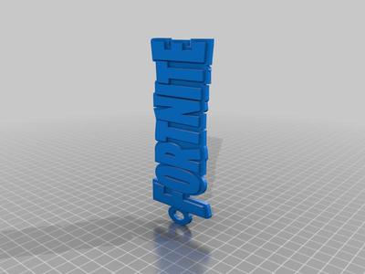 Fortnite Keychain