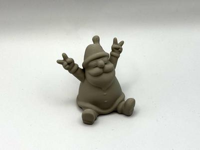 Rocking Santa Figurine
