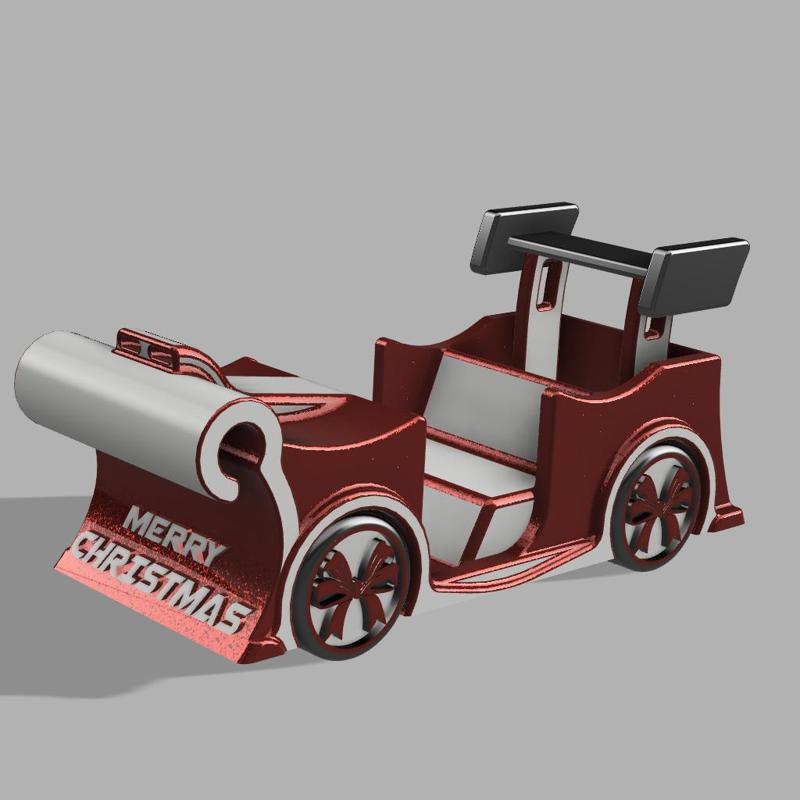 Custom santa's sleigh