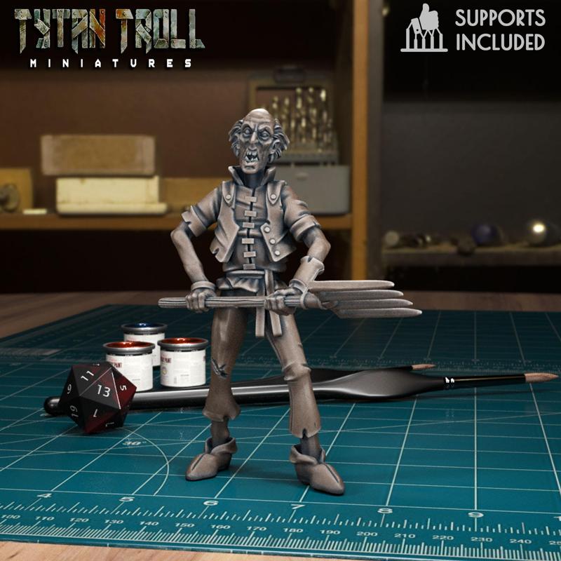 Creepy Villager 01 [Pre-Supported]