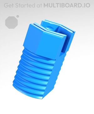 20 mm Big Thread, Honeycomb Head, T-Bolt