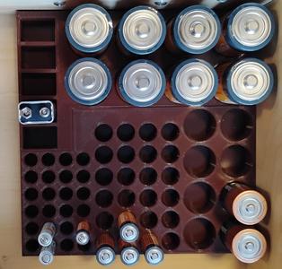 Battery Holder - D, C, AA, AAA, 9V