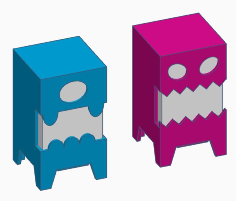 Desktop Monster - M5 Atom Echo holder