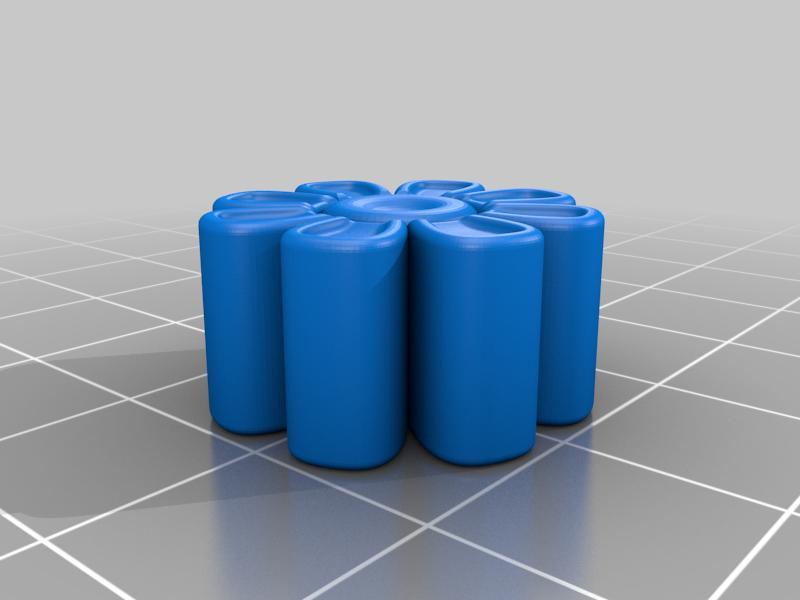 Flower bicycle cap for Presta valve