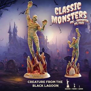 Creature from the black lagoon ( No bust )