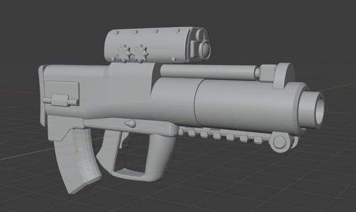 XM25 STL for 28mm miniatures