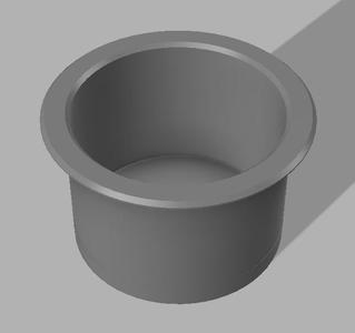 B737 Cup Holder (real aircraft modeled)
