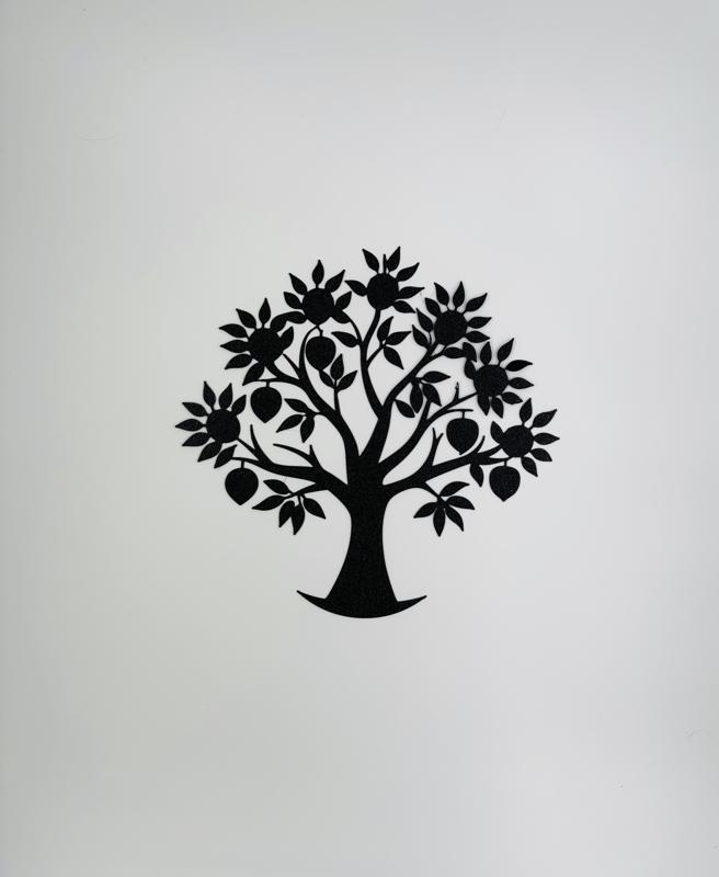 Pomegranate tree - wall art