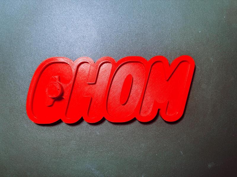 "chom" incense holder