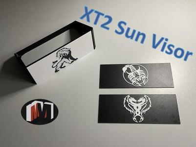 Garmin Zumo XT2 Sun Visor with Mounting Brackets