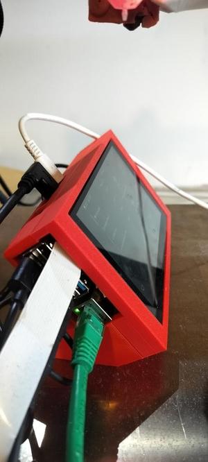 5 inch screen with raspberry pi 4b