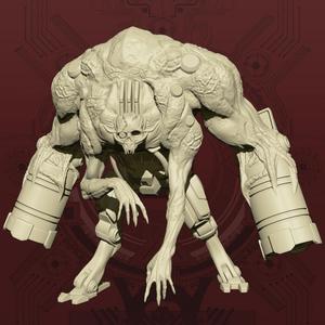 (Centauri) Furies Horde Berserker - Searching Pose