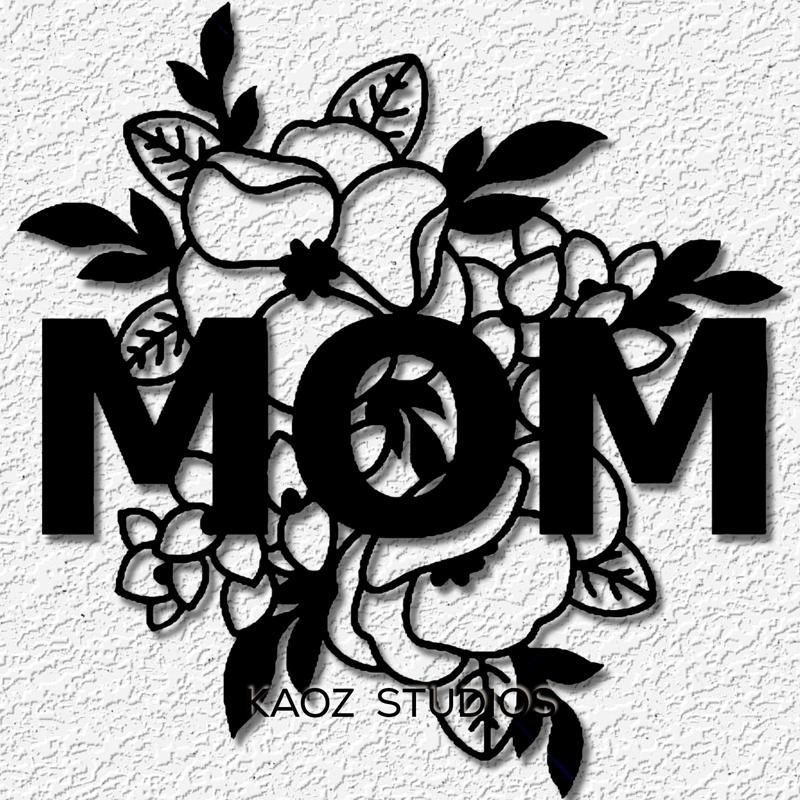 Happy Mothers Day wall art mom wall decor flowers decoration