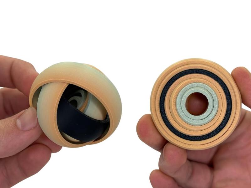 Gyro Fidget - Seven Rings