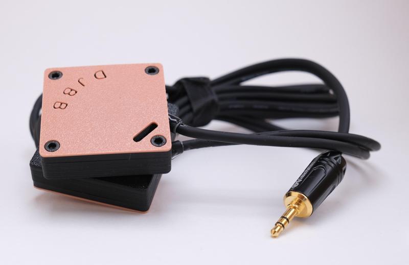 Indestructible Stereo Contact Microphones w/ Magnets