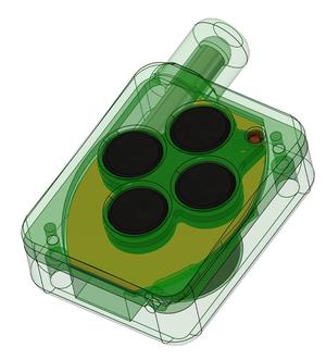 Anaconda GS-series car alarm secondary key fob enclosure