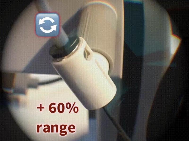 A1 mini PTFE Tube Connector with extended range