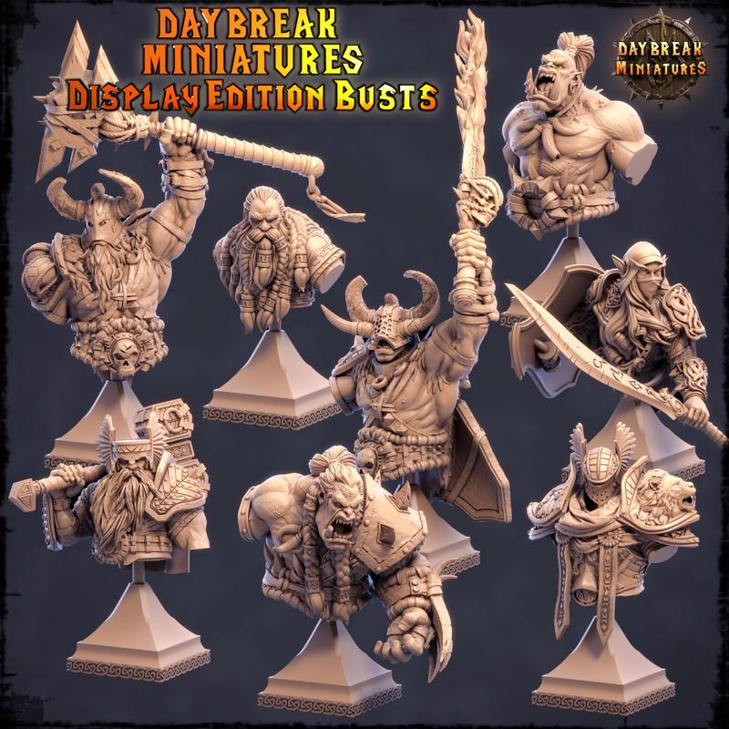 Daybreak Miniatures - Bust Pack 1