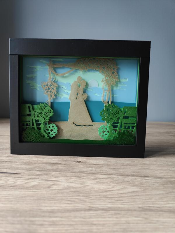 Wedding Shadow Box