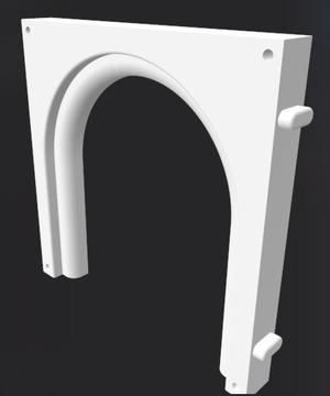 Gas-bottle protective cap holder