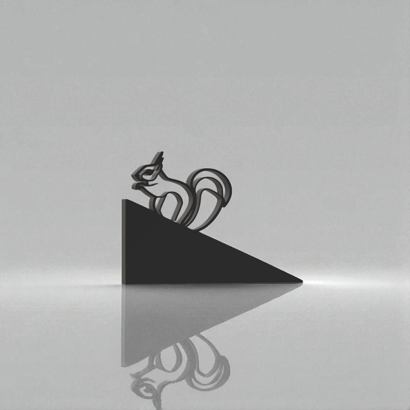 Door Stop, Squirrel Door Stopper, Door Back, 2 Different Models